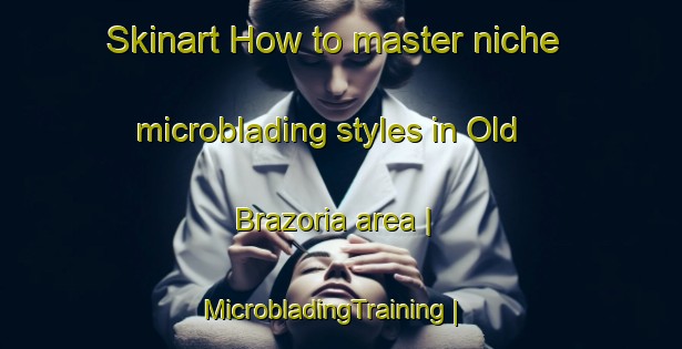 Skinart How to master niche microblading styles in Old Brazoria area | MicrobladingTraining | MicrobladingClasses | SkinartTraining-United States